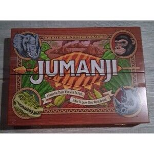 Wooden Jamanji Board game like new